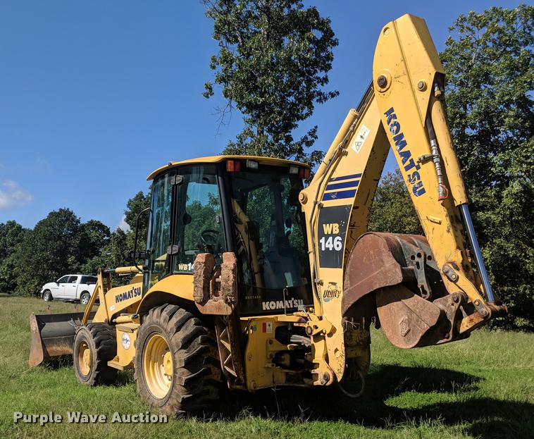 image for item DF1255 2007 Komatsu WB146-5 backhoe