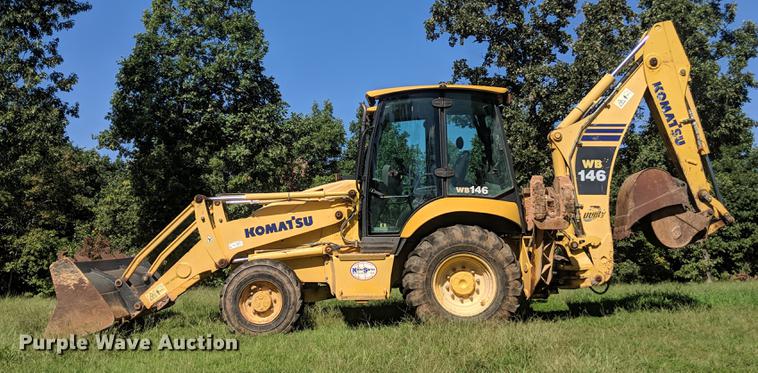 image for item DF1255 2007 Komatsu WB146-5 backhoe