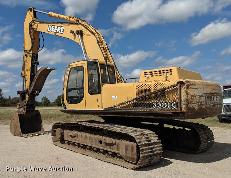 image for item DF1263 1999 John Deere 330 LC excavator