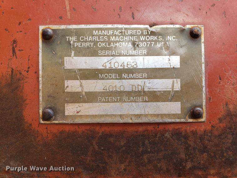 image for item DF2453 1992 Ditch Witch 4010 trencher