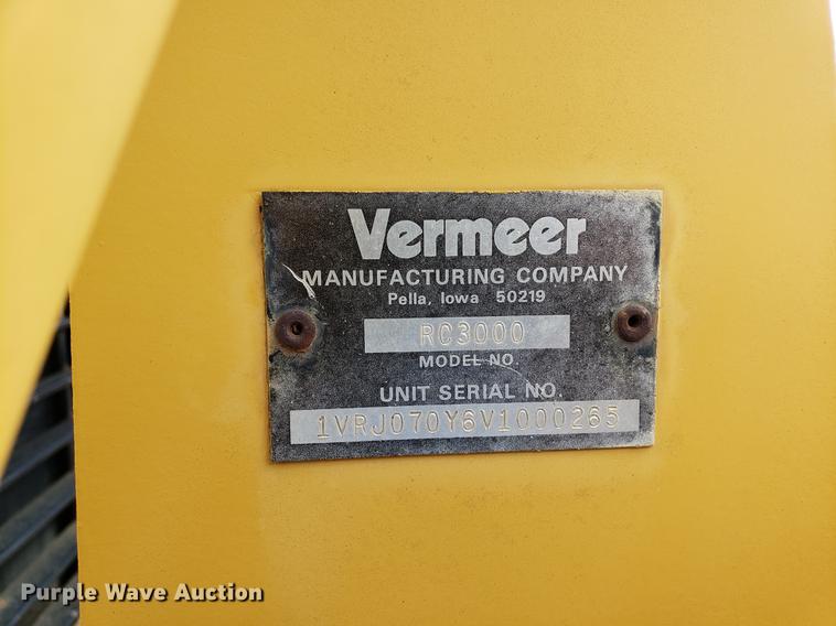image for item DF2454 Vermeer V8550 vibratory cable plow