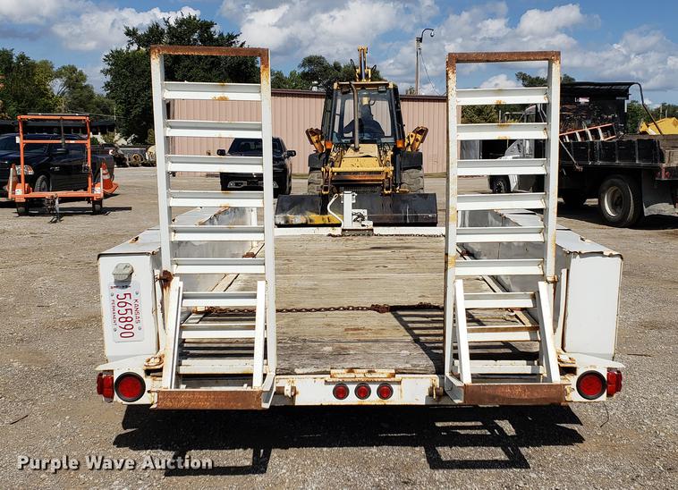 image for item DF2456 1991 Charles Machine Works TP14J equipment trailer