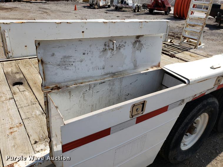 image for item DF2456 1991 Charles Machine Works TP14J equipment trailer