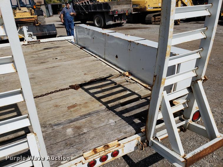 image for item DF2456 1991 Charles Machine Works TP14J equipment trailer