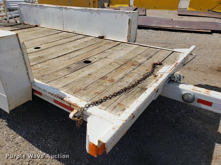 image for item DF2456 1991 Charles Machine Works TP14J equipment trailer