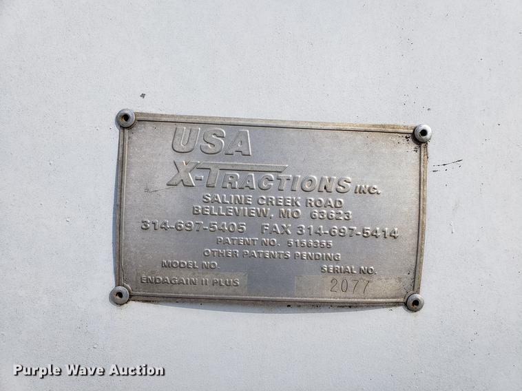 image for item DF2457 1995 USA X-Tractions Inc. Endagain II Plus reel trailer