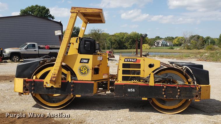 image for item DF2464 Hypac C766C double drum vibratory roller