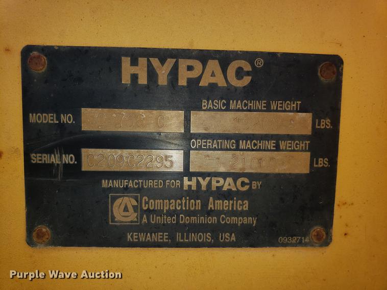 image for item DF2464 Hypac C766C double drum vibratory roller