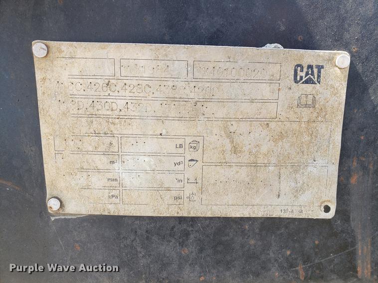 image for item DF2465 2004 Caterpillar 420D IT backhoe