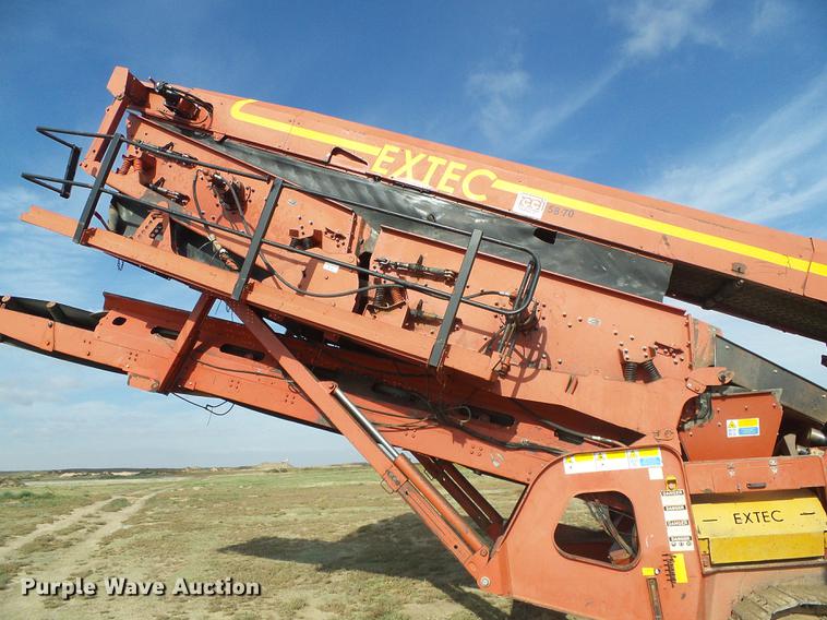 image for item DF2769 2007 Extec S6 58-70 screening plant