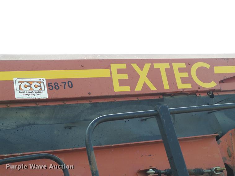 image for item DF2769 2007 Extec S6 58-70 screening plant