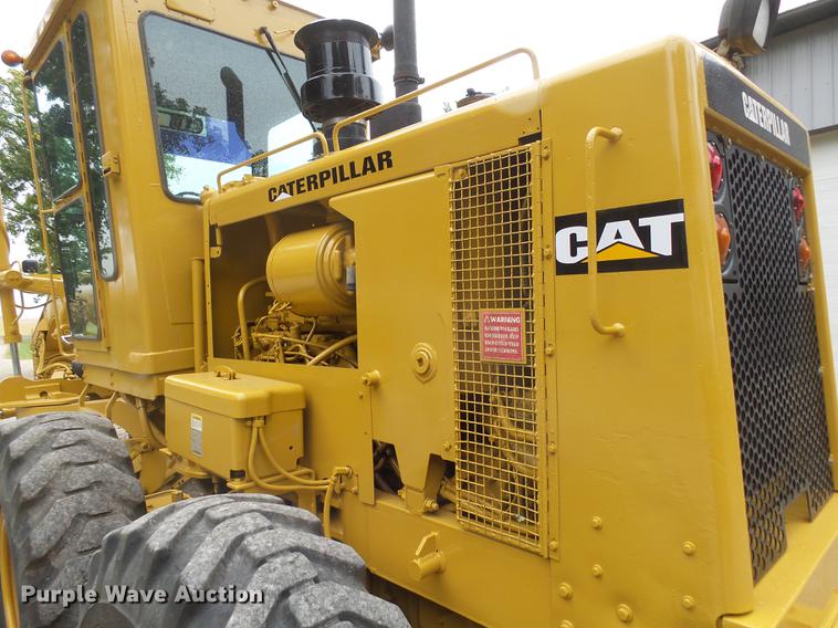 image for item DX9136 1983 Caterpillar 140G motor grader