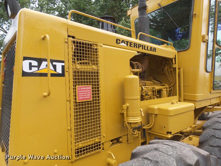 image for item DX9136 1983 Caterpillar 140G motor grader