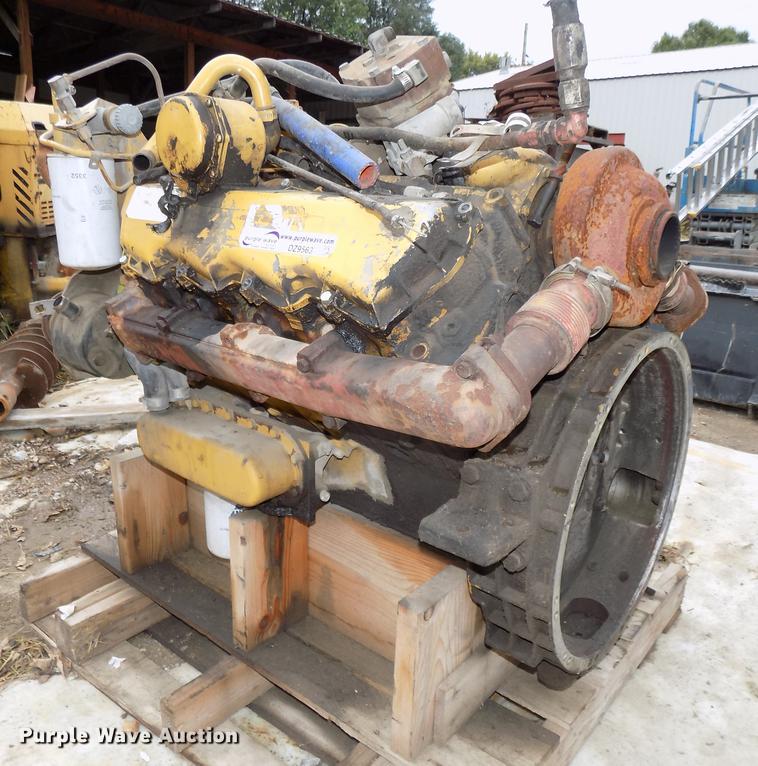 image for item DZ9563 Caterpillar 3208 10.4L V8 turbo diesel engine