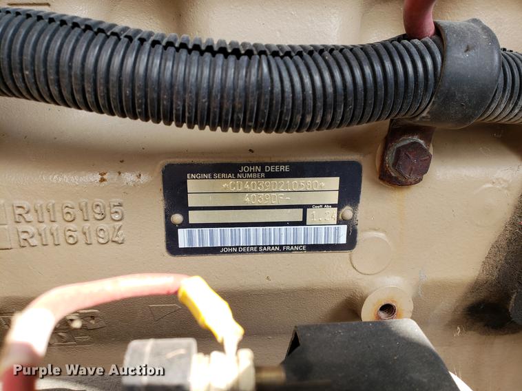 image for item EF9855 Leroi Q185DJE air compressor