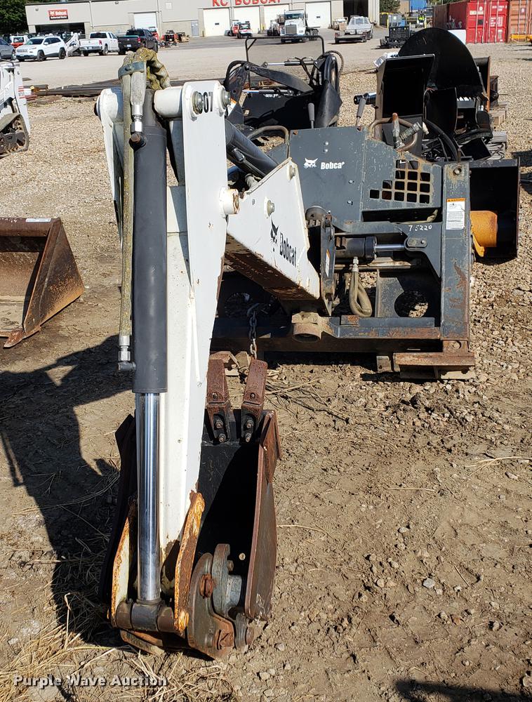 image for item EF9900 Bobcat 607 skid steer backhoe attachment