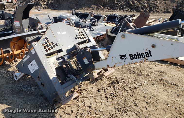 image for item EF9900 Bobcat 607 skid steer backhoe attachment