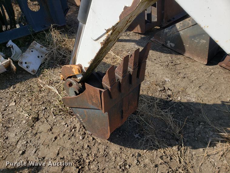 image for item EF9900 Bobcat 607 skid steer backhoe attachment