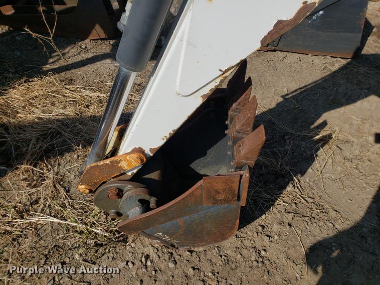 image for item EF9900 Bobcat 607 skid steer backhoe attachment