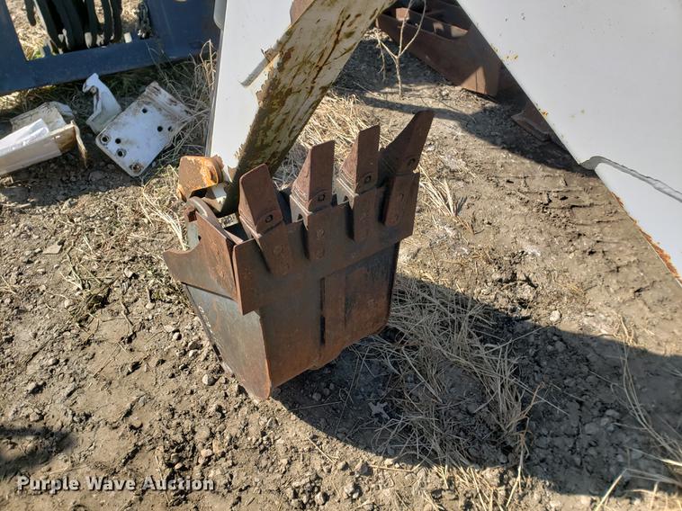 image for item EF9900 Bobcat 607 skid steer backhoe attachment