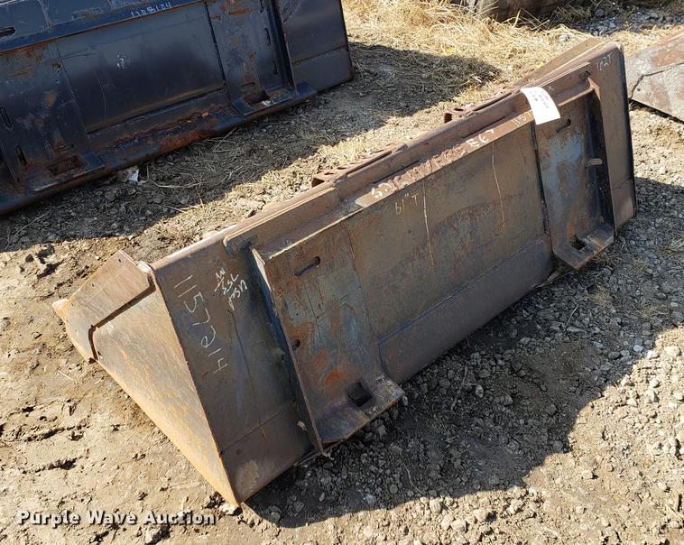 image for item EF9909 Bobcat 60"W skid steer bucket