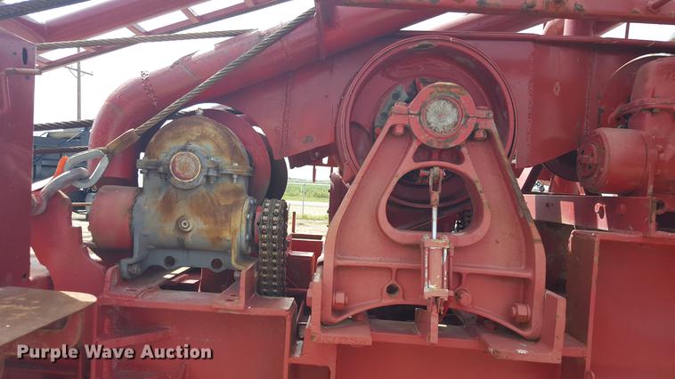 image for item EI9663 2004 Mack RD690SX flatbed winch truck