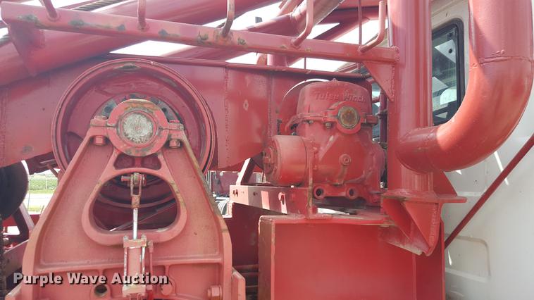 image for item EI9663 2004 Mack RD690SX flatbed winch truck