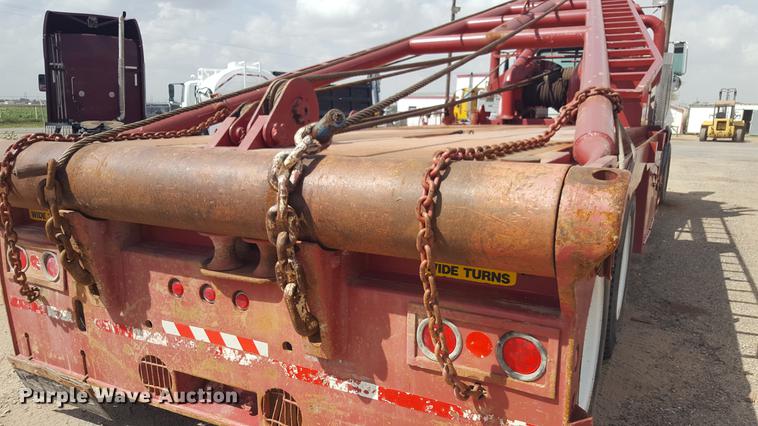 image for item EI9663 2004 Mack RD690SX flatbed winch truck