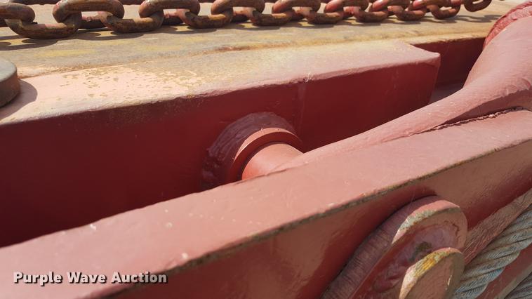 image for item EI9663 2004 Mack RD690SX flatbed winch truck