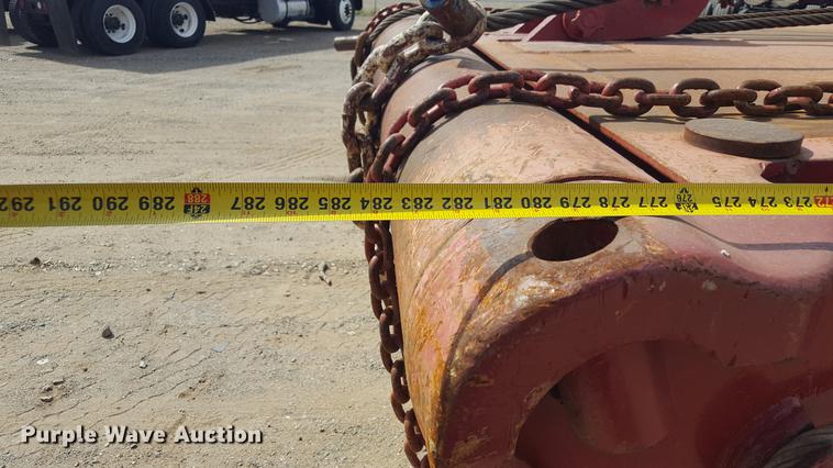 image for item EI9663 2004 Mack RD690SX flatbed winch truck