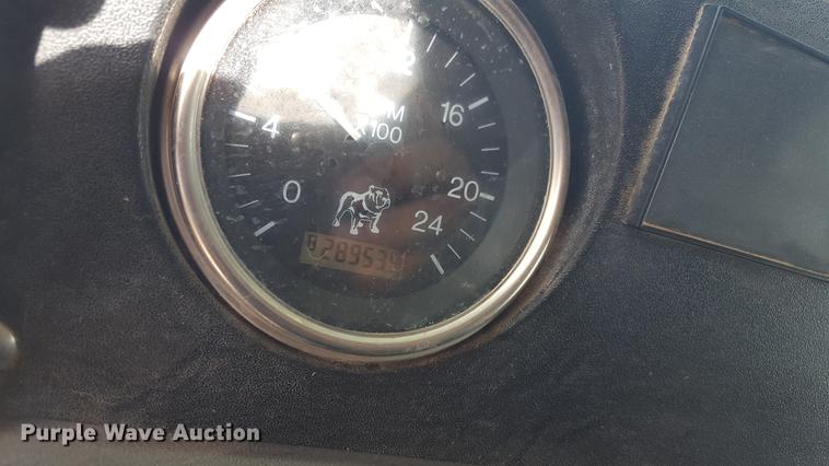 image for item EI9663 2004 Mack RD690SX flatbed winch truck