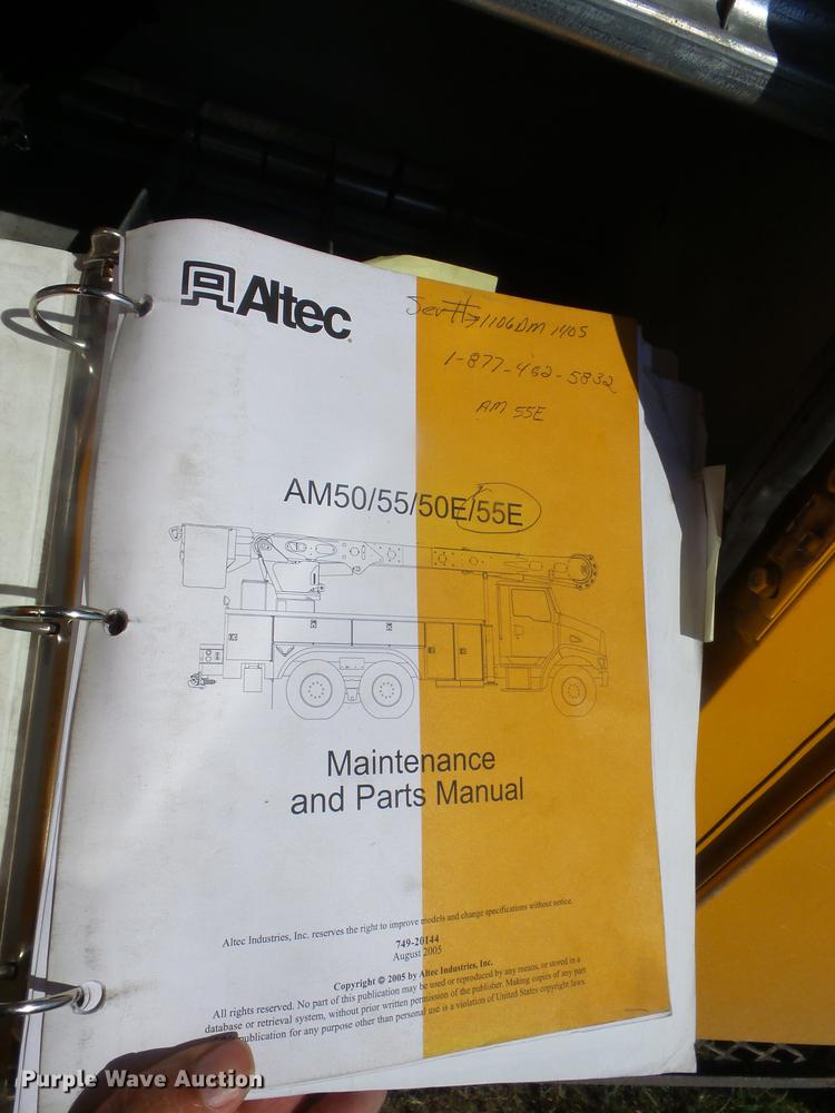 image for item EI9948 Altec utility bed