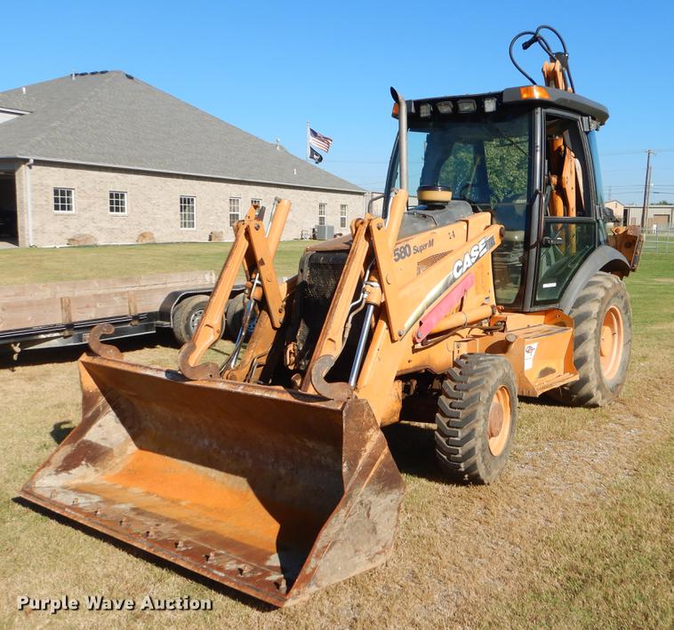 image for item EO9579 2002 Case 580 Super M backhoe