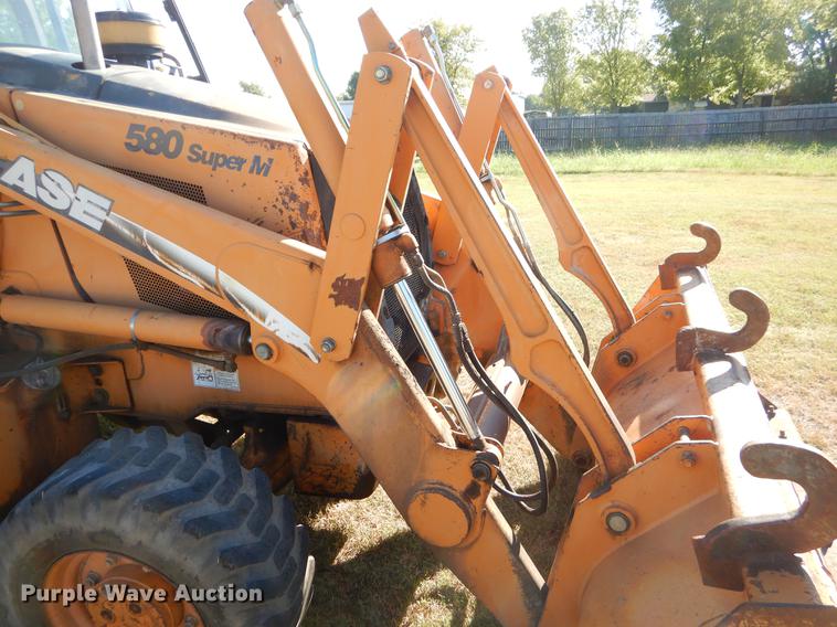 image for item EO9579 2002 Case 580 Super M backhoe