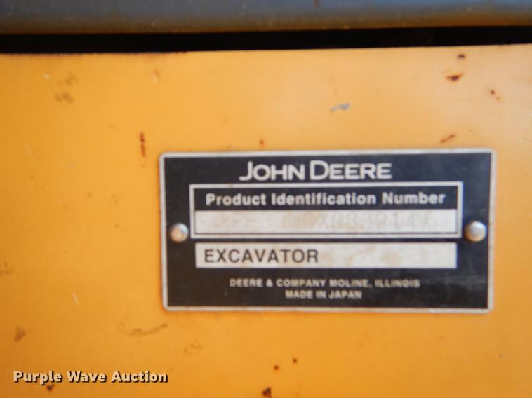 image for item EO9580 2005 John Deere 330C LC excavator