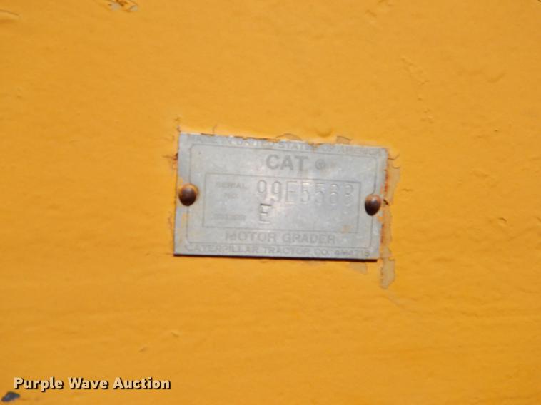image for item EO9622 Caterpillar 12E rigid frame motor grader