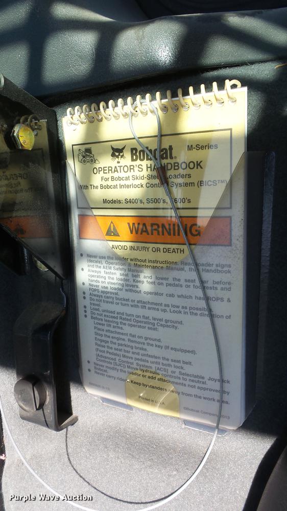 image for item FO9195 2015 Bobcat S590 skid steer