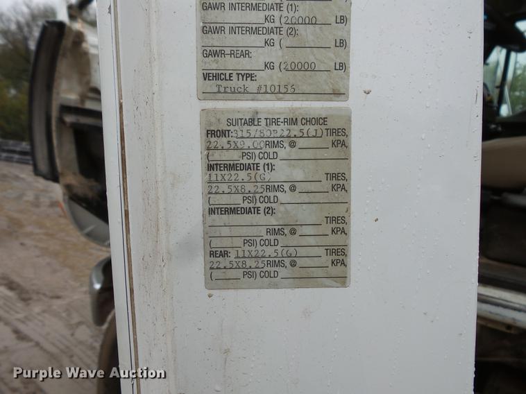 image for item FT9913 2002 Sterling L-Line dump truck