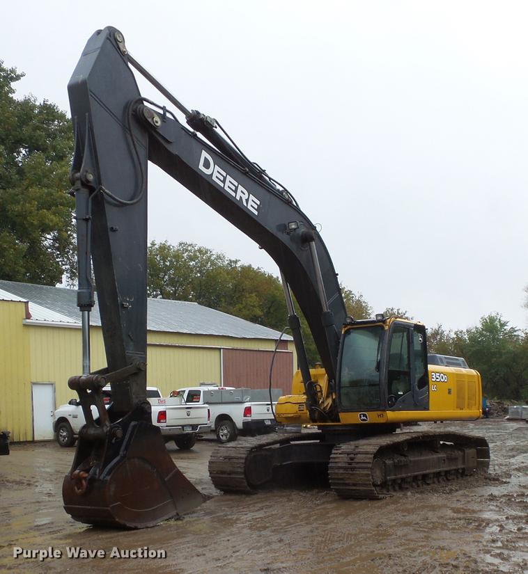 image for item FT9914 2007 John Deere 350D LC excavator