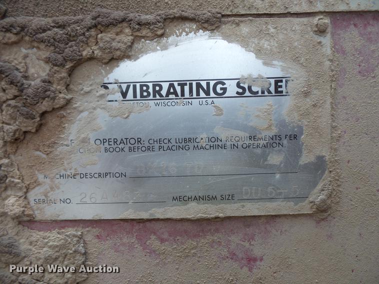 image for item FT9928 1998 Svedala Ripl-Flo vibratory screen