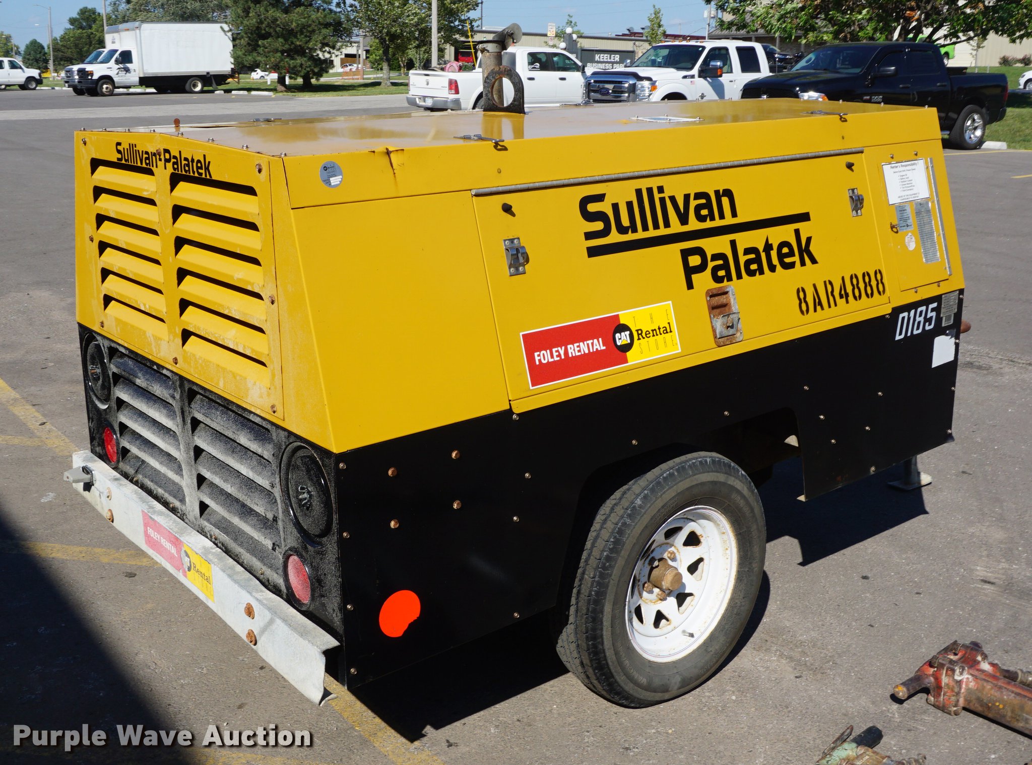 2008 Sullivan Palatek D185 air compressor in Olathe, KS | Item DD6554 ...