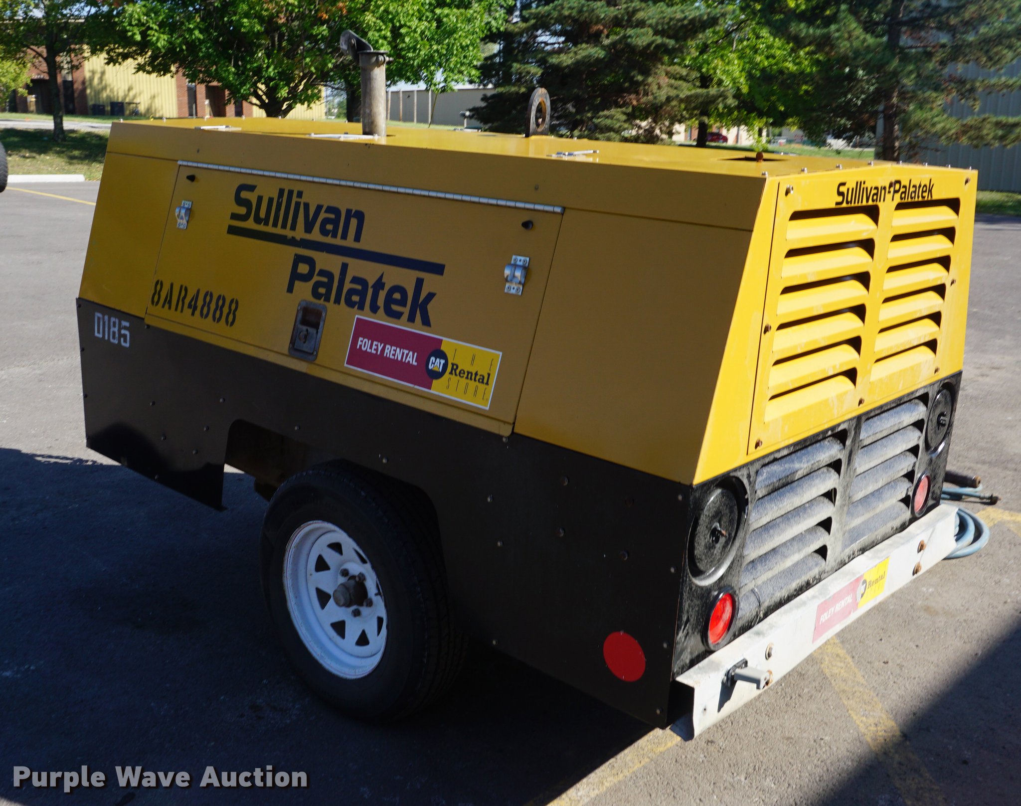 2008 Sullivan Palatek D185 air compressor in Olathe, KS | Item DD6554 ...