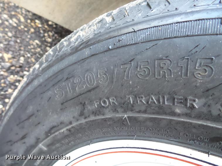 image for item DX9501 2017 PJ Trailers utility trailer