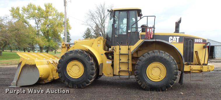 image for item DX9504 2004 Caterpillar 980G wheel loader
