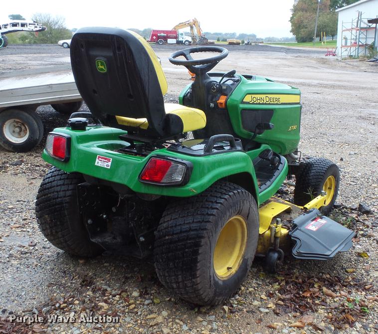 image for item DX9507 John Deere X730 riding lawn mower