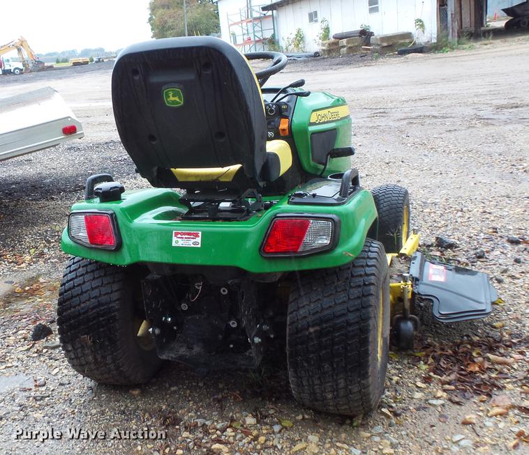 image for item DX9507 John Deere X730 riding lawn mower