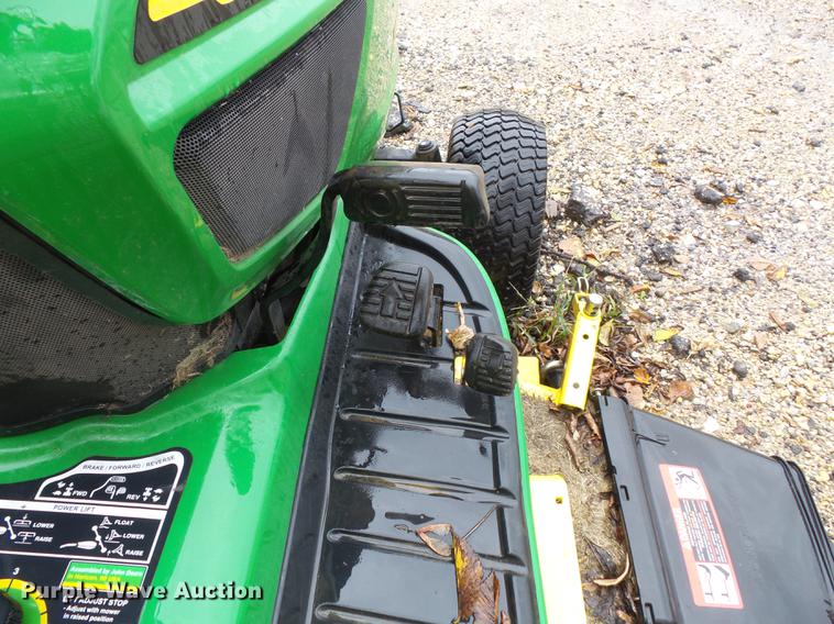 image for item DX9507 John Deere X730 riding lawn mower