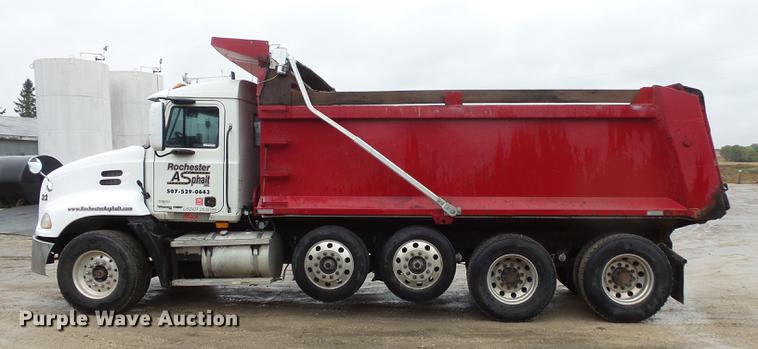 image for item DX9508 2001 Mack CX613 dump truck