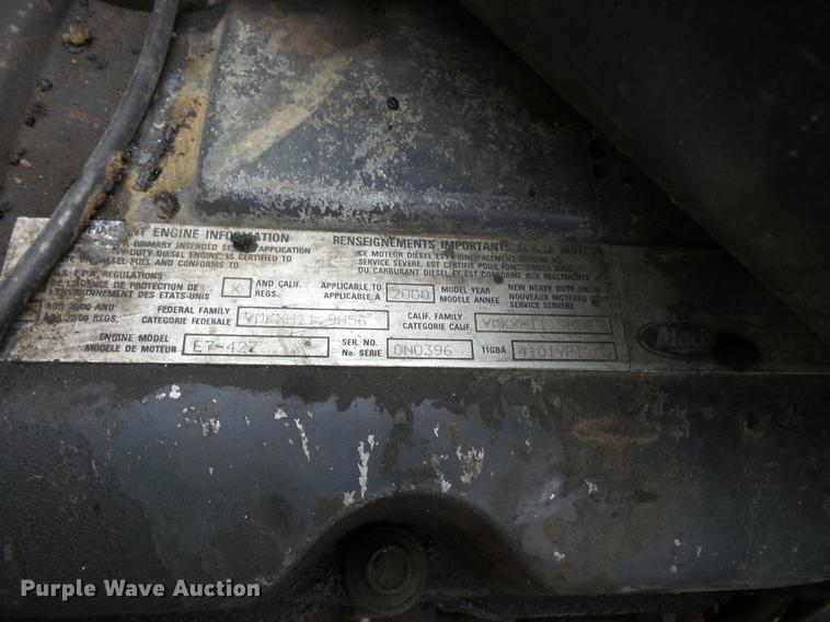 image for item DX9508 2001 Mack CX613 dump truck