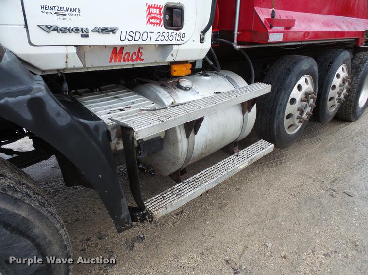 image for item DX9508 2001 Mack CX613 dump truck